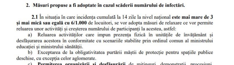 Propuneri în premieră: Elevii revin în bănci doar sub 6 la mie rată infectare la nivel național