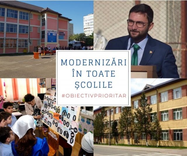 Primăria Piatra Neamț: Obiectiv prioritar: modernizări în toate școlile din oraș