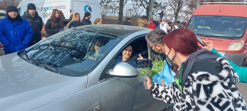 Mesagerul Neamț la Vama Siret: imagini cu situația refugiaților din Ucraina