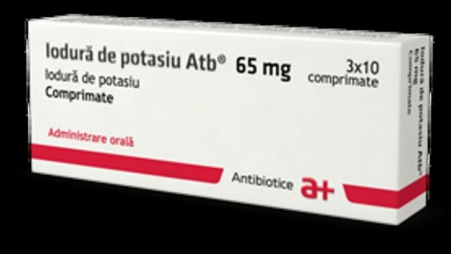 Pregătiri guvernamentale: Pastile cu iodură de potasiu vor fi produse de Antibiotice Iași
