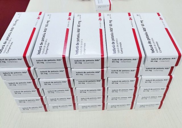 Oficial: Distribuția pastilelor de iodură de potasiu începe cu campanie de informare