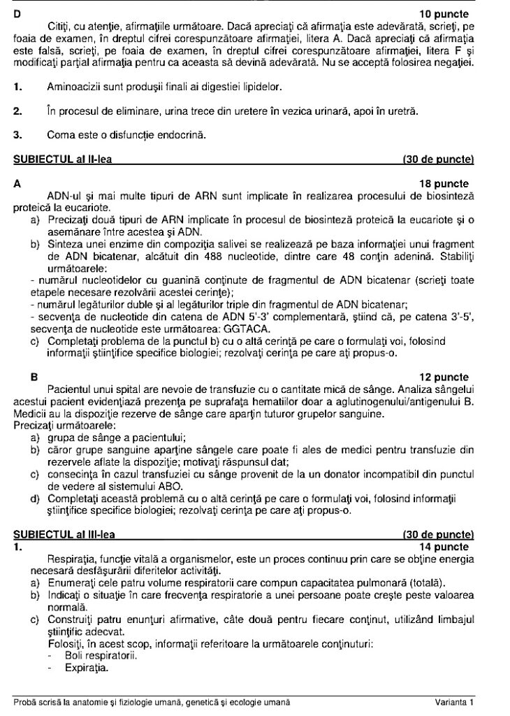 Anatomie si fiziologie umana 2