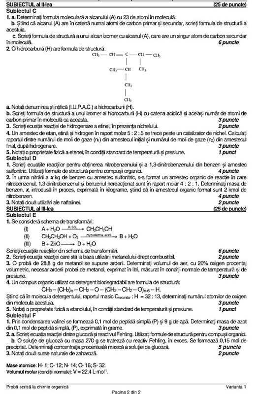 Chimie organica 2