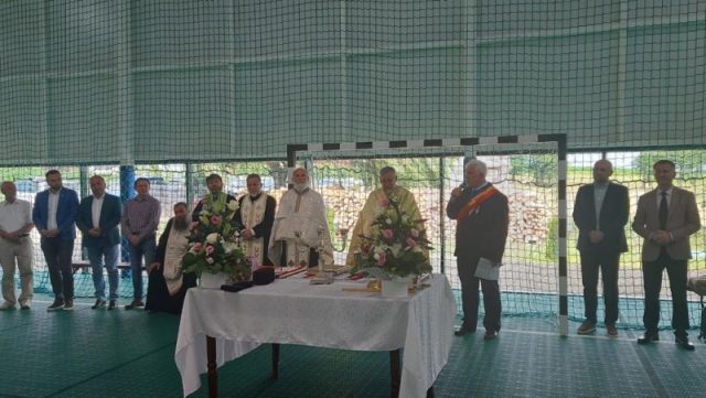 Foto. Inaugurarea Sălii Sporturilor din Grumăzești