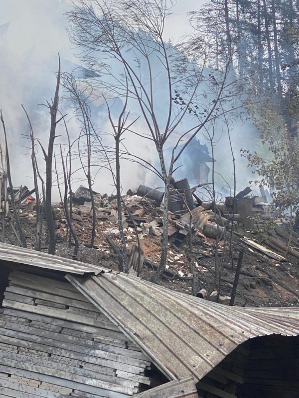 Video. Foto. Știre actualizată. Incendiu la mănăstirea Tărcuța
