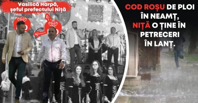 Comunicat de presă  PNL Neamț: ”Prefectul Adrian Niță, sfidător și indiferent față de comunitățile afectate de calamități”.