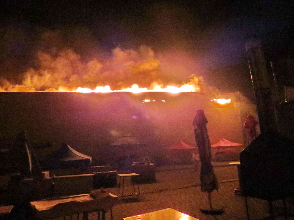20 iulie 2014. Opt ani de la incendiul devastator din Piața Centrală din Piatra Neamț