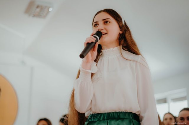 Mălina Nistor, șefa de promoție a Liceului „Vasile Conta” din Târgu Neamț