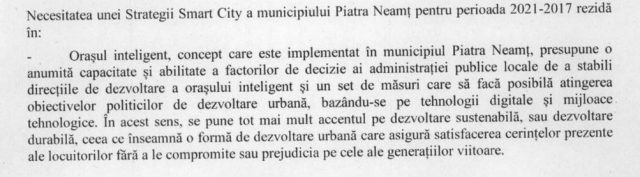 Piatra Neamț, oraș Smart, cu strategie votată retroactiv