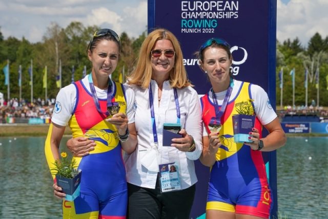 Târg-nemțeana Ioana Vrînceanu – aur la campionatele europene de canotaj din Munchen