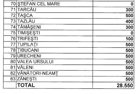 Comunele și orașele PNL pedepsite de Ionel Arsene. Cota de 6% împărțită discreționar de șeful CJ Neamț