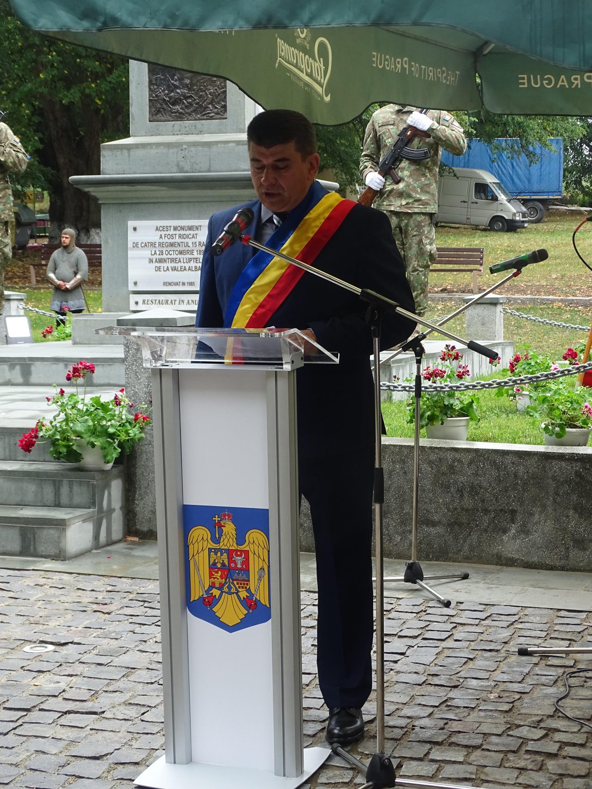 razboieni 2022 primar bogdan taralunga vorbind - Sărbătorea Războienilor - 125 de ani de la ridicarea monumentului eroilor