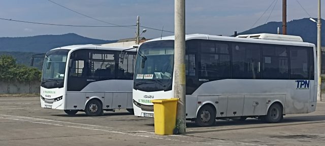 Troleibuzul e pregătită să preia transportul de călători în Piatra-Neamț