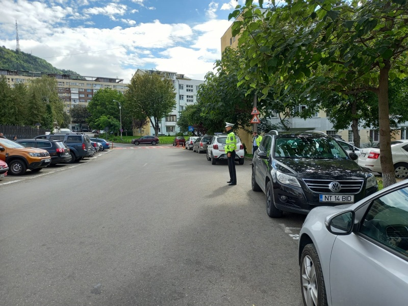Informare privind acțiunile de fluidizare a traficului din Piatra-Neamț