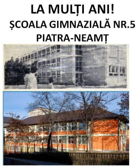 Zi de sărbătoare la Școala nr. 5 Piatra Neamț &#8211; aniversarea a 48 de ani de existență