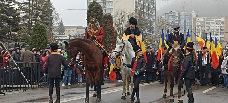 VIDEO. Ceremonia de 1 Decembrie de la Piatra Neamț