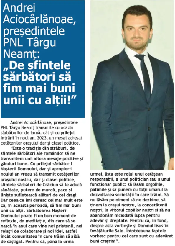 andrei aciocarlanoae