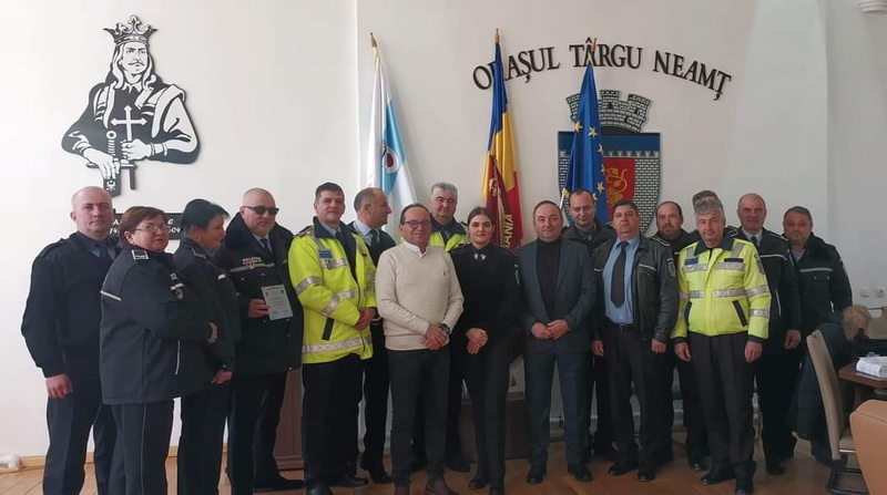 Poliția Locală Târgu Neamț premiată pentru profesionalism și implicare