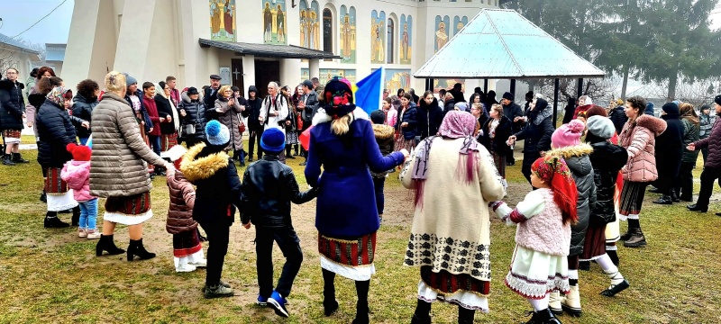 Mica Unire sărbătorită în Parohia Goșmani, comuna Români