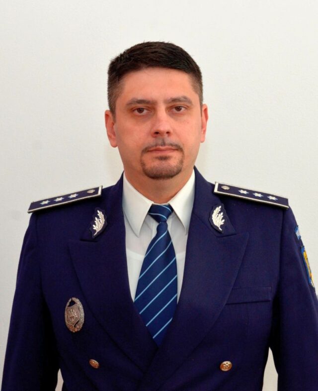 Șef nou IPJ Neamț comisarul șef Alexandru Spiridon, fost adjunct la Iași
