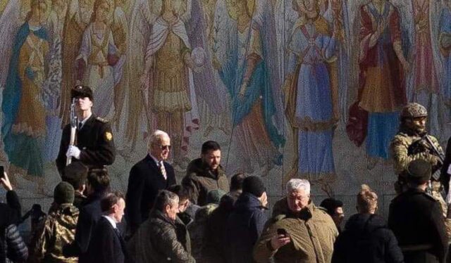 Știre actualizată. Președintele american Joe Biden în vizită surpriză la Kiev