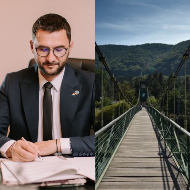 Primarul Andrei Carabelea: „Am semnat contractul de execuție la puntea pietonală de la Ștrand!”