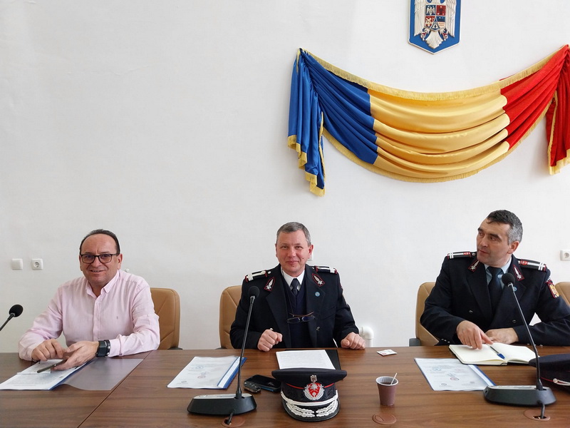 Târgu Neamț: Instruirea șefilor de instituții, în cadrul Săptămânii protecției civile