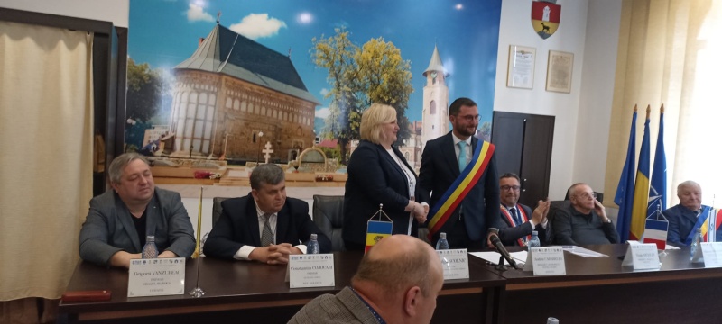 FOTO. Sărbătoarea înfrățirilor la Piatra-Neamț: delegații din cinci orașe în vizită!