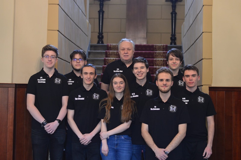 Echipa Delphos de la „Petru Rareș” face apel pentru a-și ridica premiul din SUA delphos rares 1