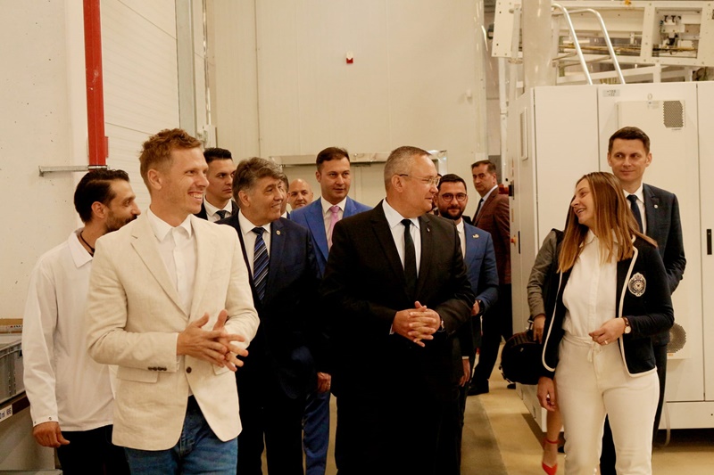 Premierul Nicolae Ciucă a vizitat trei firme nemțene