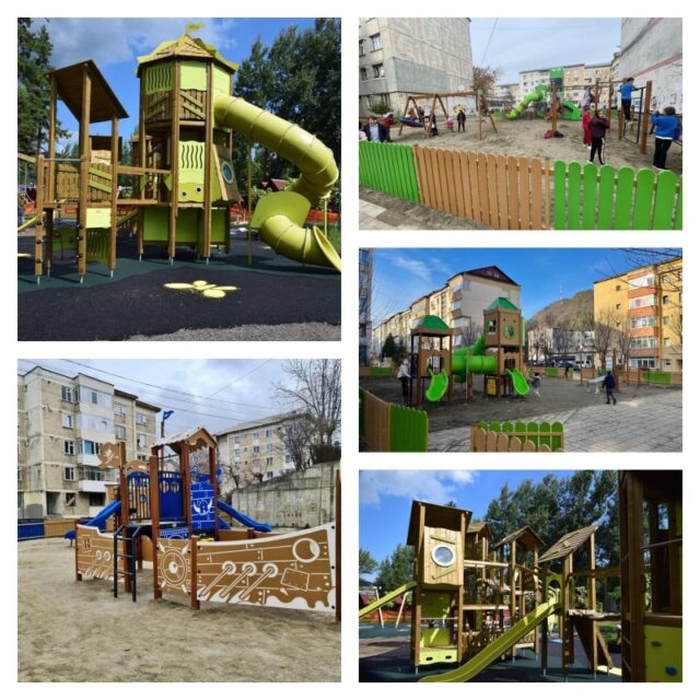 Primăria Piatra Neamț: „Amenajăm 10 noi locuri de joacă în Piatra-Neamț”