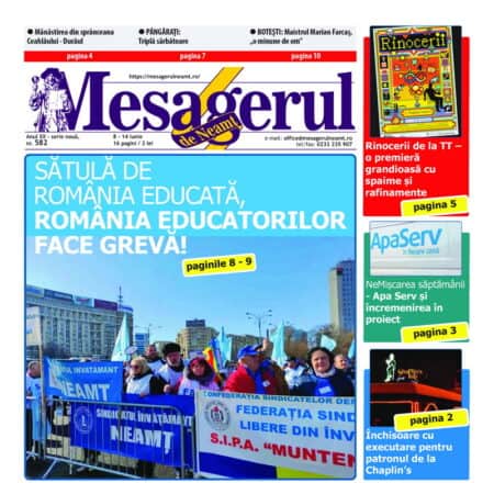 A apărut Mesagerul, nr. 582