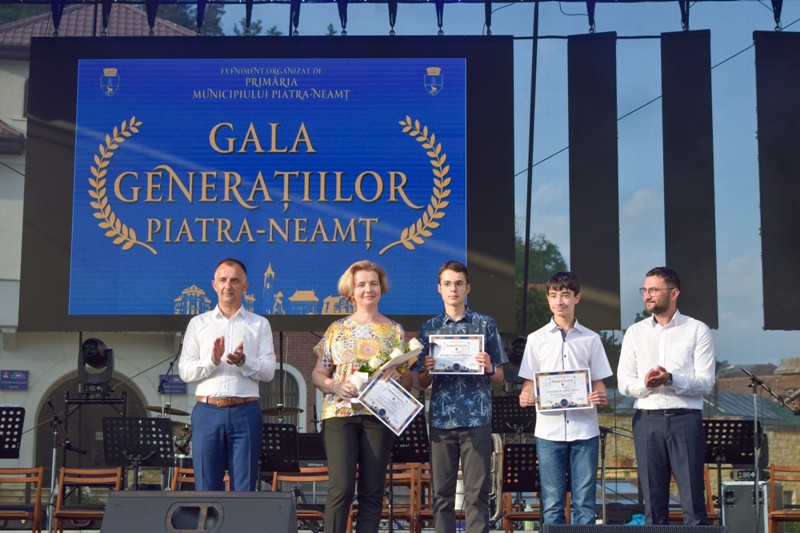 Bucurie, emoții și entuziasm la Gala Generațiilor de la Piatra-Neamț