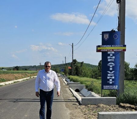 Pentru realizarea Axei rutiere strategice 3 a fost modificat traseul rețelei de gaz, pe strada Izvoare, în Piatra-Neamț