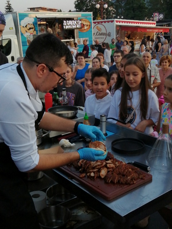 Piatra-Neamț, Curtea Domnească: Show de senzație la Urbea Food Fest