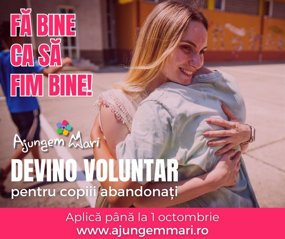 Start la înscrierea voluntarilor din Neamț în programul „Ajungem MARI”