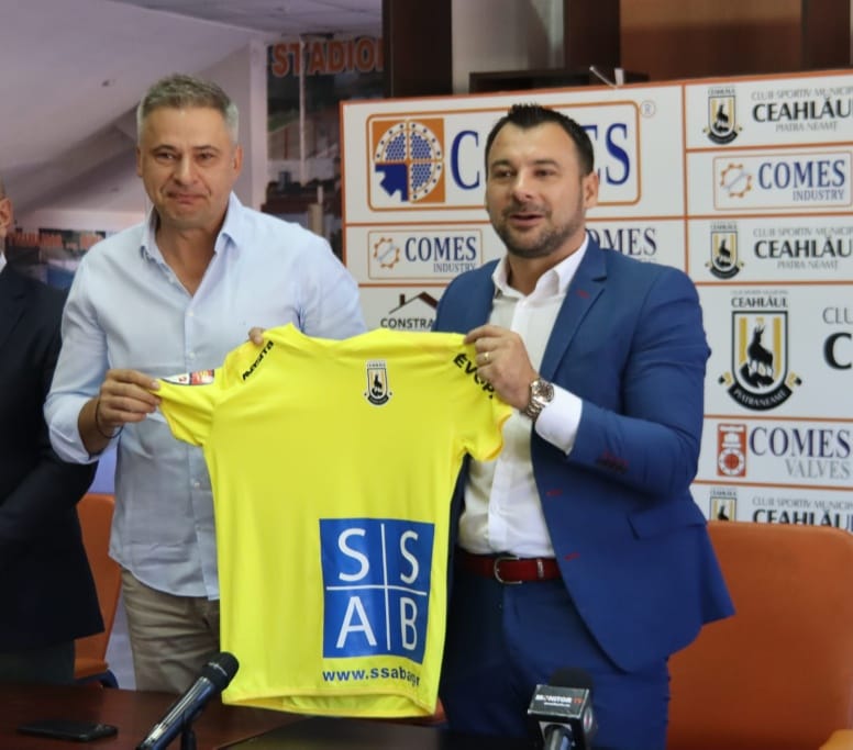 Un nou sponsor la CSM Ceahlăul Piatra Neamţ: SSAB-AG Bacău