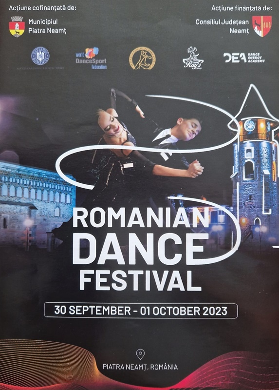 VIDEO. Conferință de presă la Festivalul de Dans Sportiv Internațional, un eveniment de 100.000 euro la Piatra Neamț