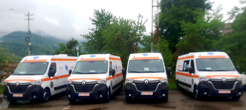 O veste bună- 4 ambulanțe noi în Neamț