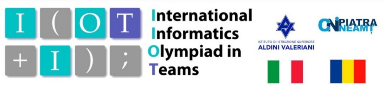 Olimpiada Internațională de Informatică pe Echipe – IIOT organizată de Colegiul Național de Informatică începe luni, 13 noiembrie Olimpiada Internationala de Informatica pe echipe 1