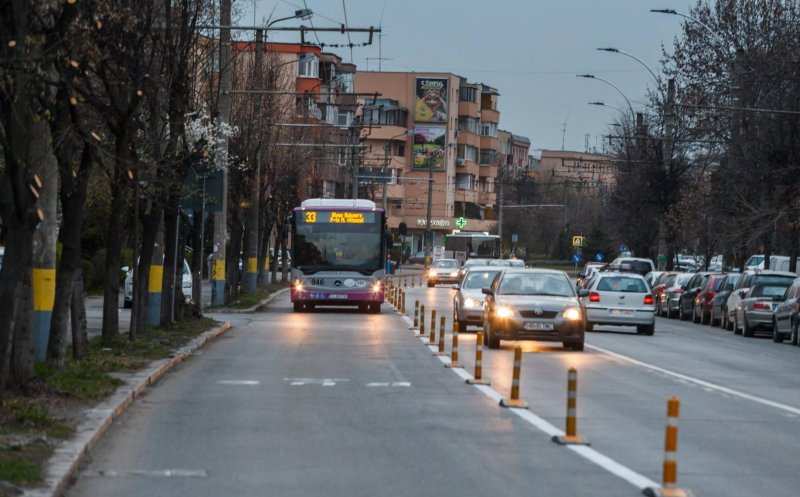 Comunicat de presă. Primăria Piatra-Neamț, decizie privind eliminarea separatoarele de trafic de pe Bulevardul 9 Mai – Strada Dimitrie Leonida