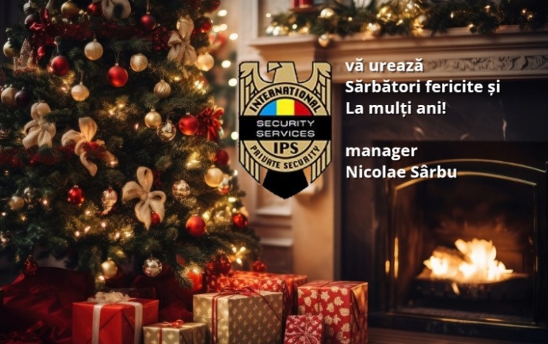 International Security Services vă urează Crăciun fericit