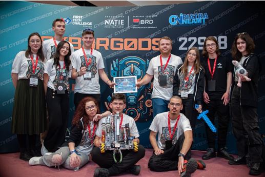 Echipa de la Info clasată pe locul II la regionala First Tech Challenge Romania