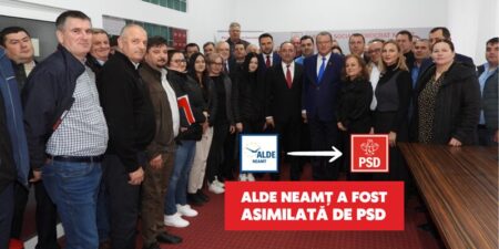 Comunicat de presă. ALDE Neamț a fost asimilată de PSD. PNL pierde un posibil aliat din zona liberală