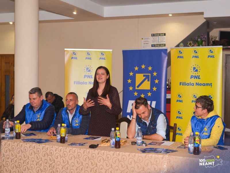 Comunicat de presă. Mihaela Buta este candidatul PNL Neamț pentru primăria Dobreni