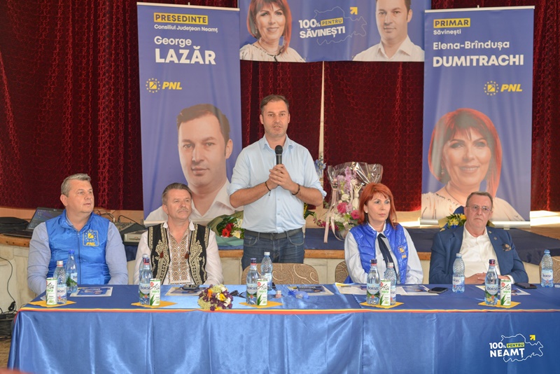 Comunicat de presă. Brîndușa Dumitrachi este candidatul PNL Neamț pentru primăria Săvinești