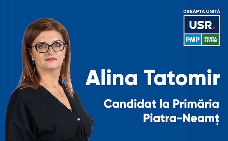 PMP Neamţ o lansează pe Alina Mihaela Tatomir spre primar de Piatra-Neamţ