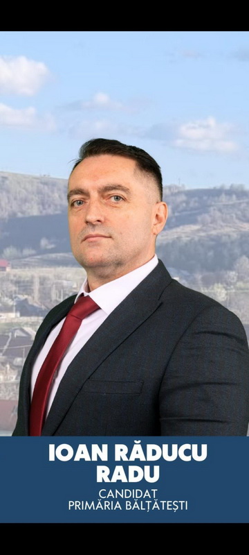 Radu Răducu, candidat PSD la funcția de primar la Bălțătești: “Aici am primit prima împărtășanie și am avut cei mai buni profesori, părinți și bunici”