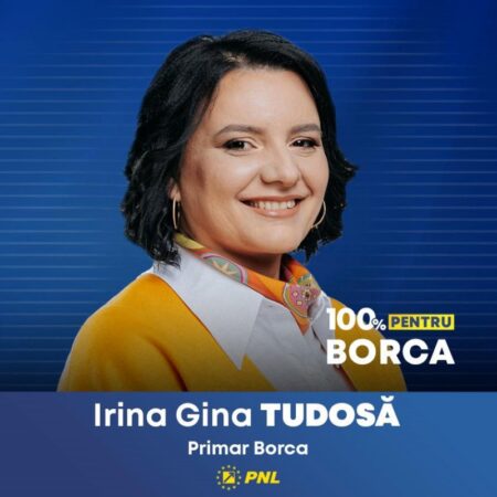 VIDEO. Tudosă Irina Gina, candidatul PNL pentru funcția de primar al comunei Borca