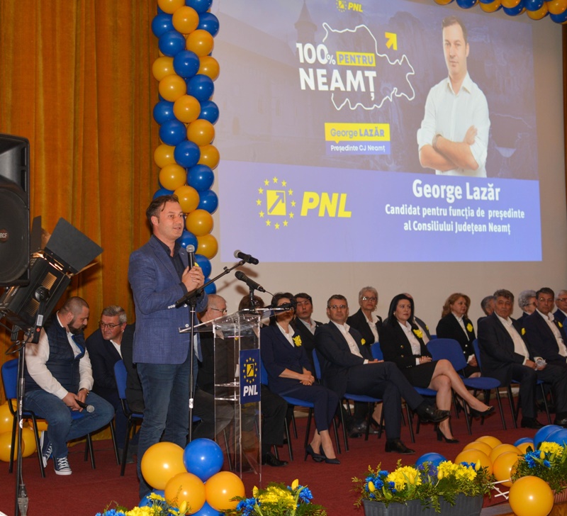 Comunicat de presă. Lansarea candidaților PNL, eveniment de excepție la Roman